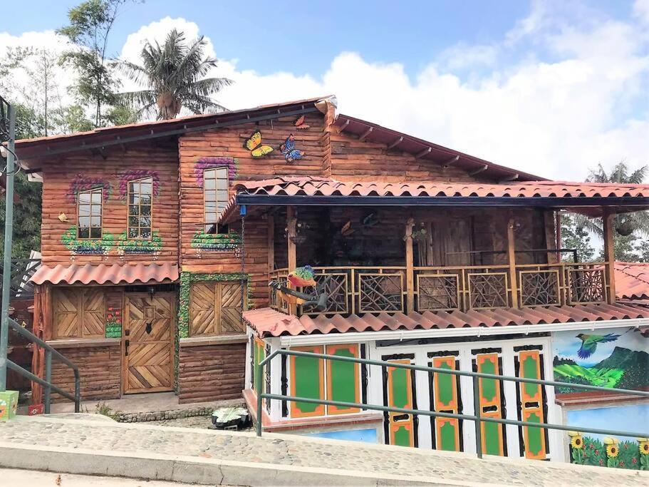 El Encanto Mountain Cabin ซาเลนโต ภายนอก รูปภาพ